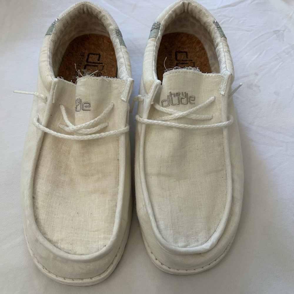 Hey Dude Off-White Loafers